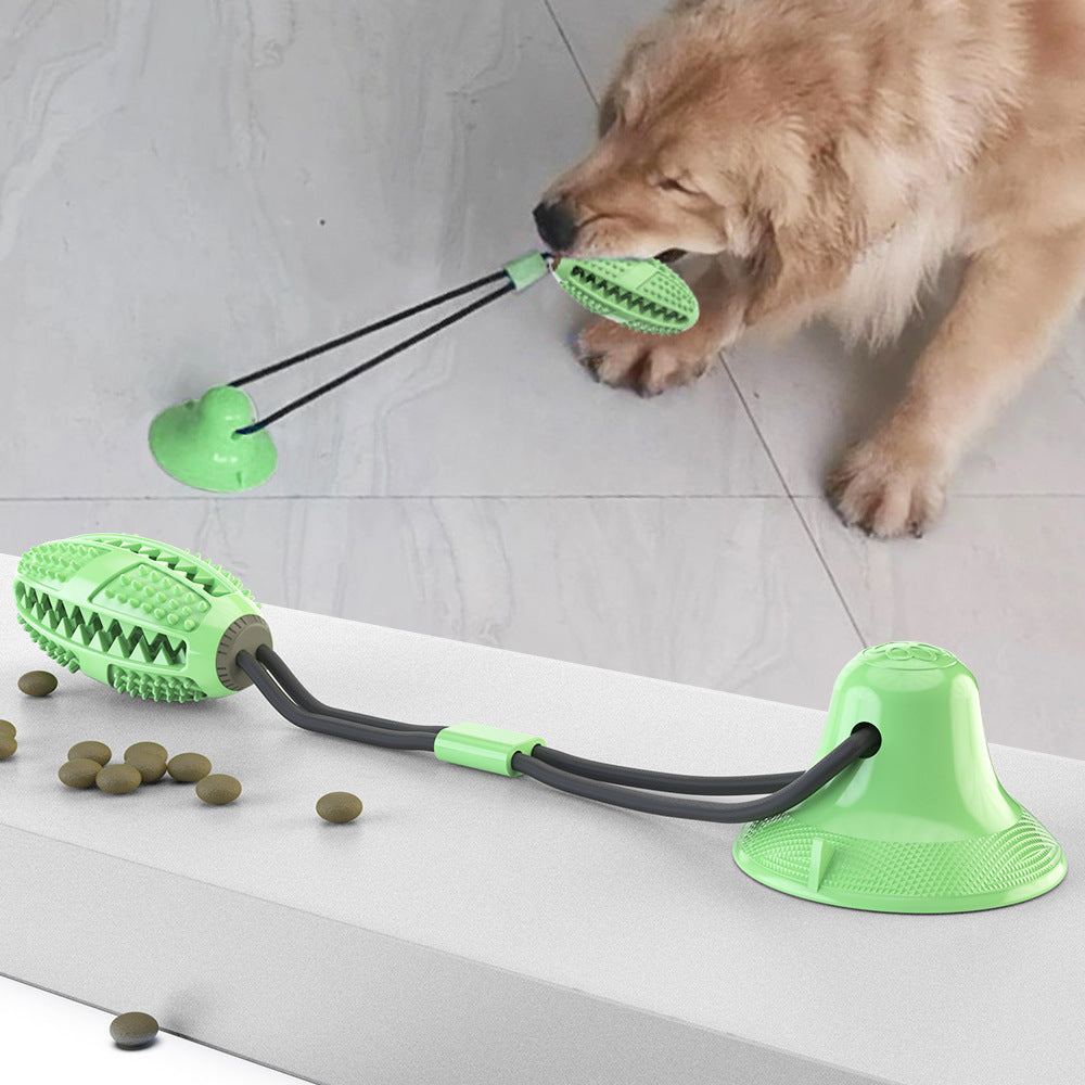 Suction-Cup Tug & Treat Ball