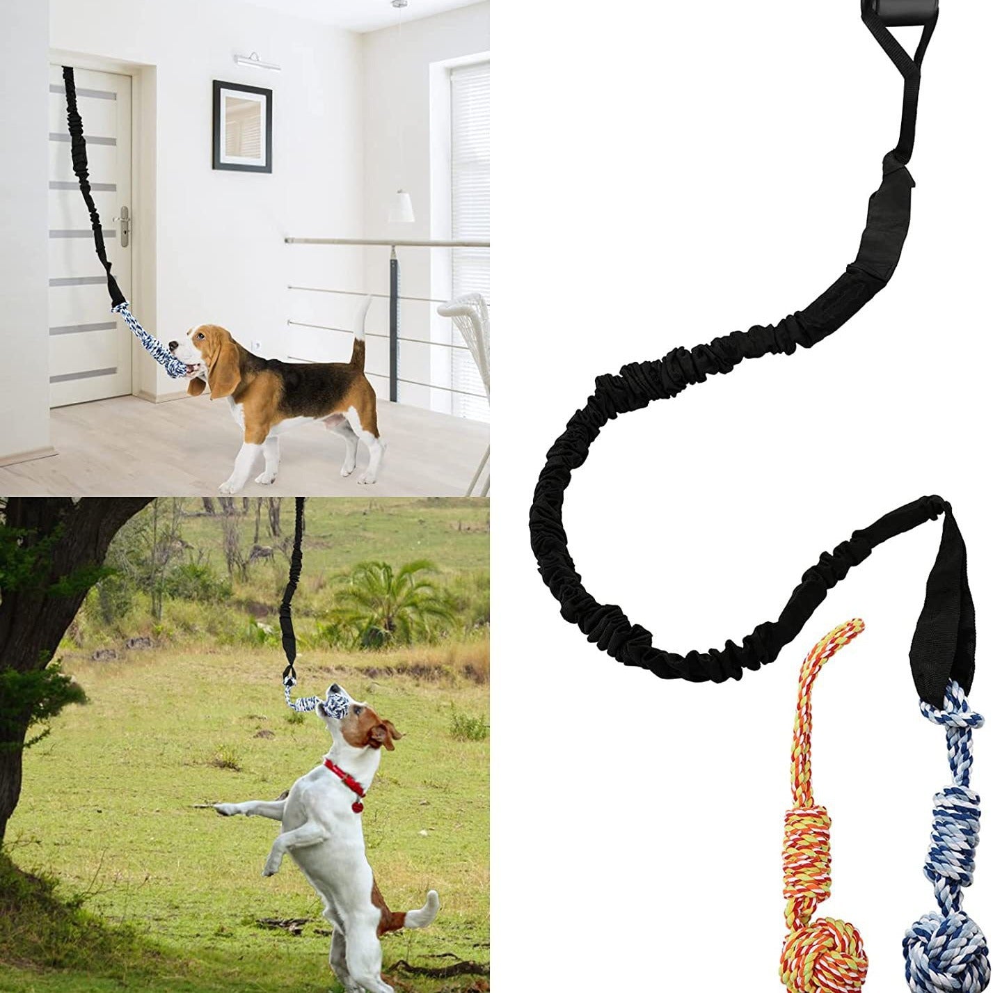 Interactive Door Tug Rope Toy