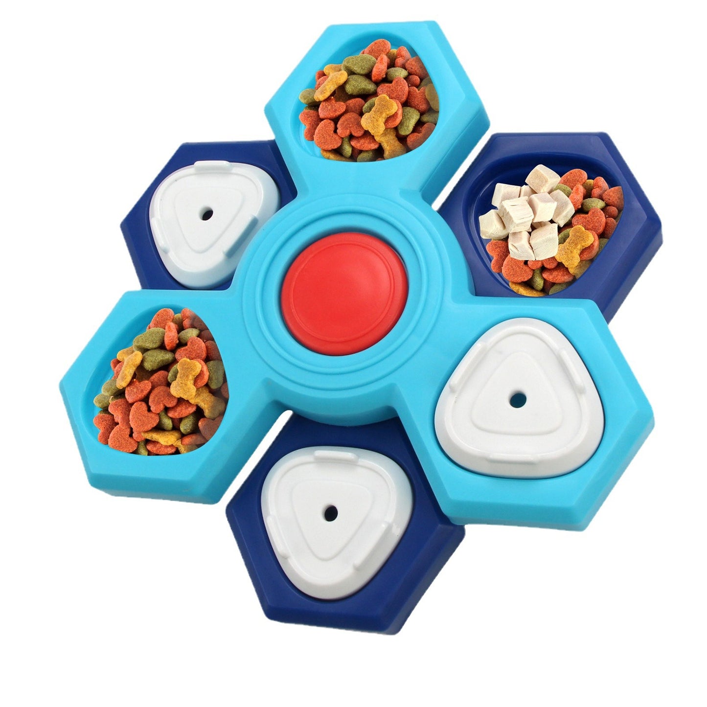 Rotating Dog Puzzle Feeder