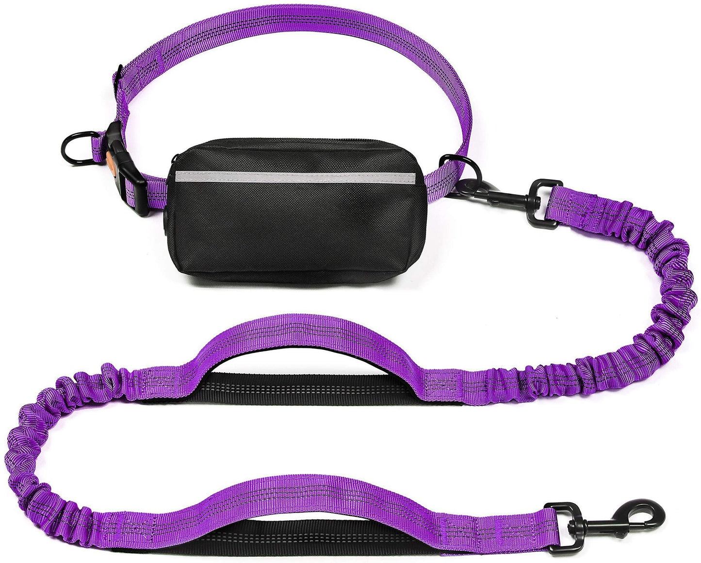 Reflective Hands-Free Dog Walking Leash