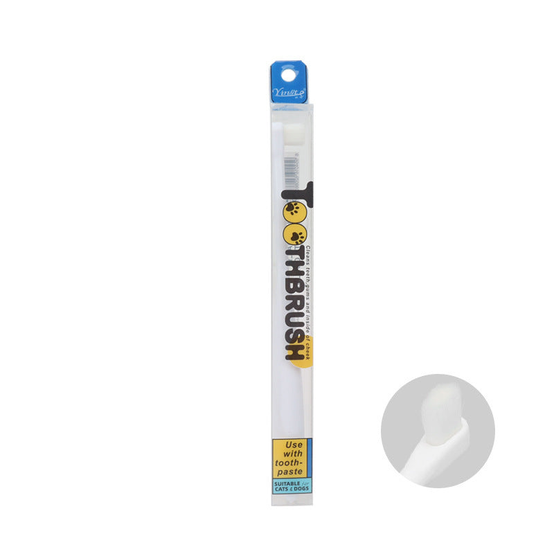 360° Soft-Bristle Pet Toothbrush