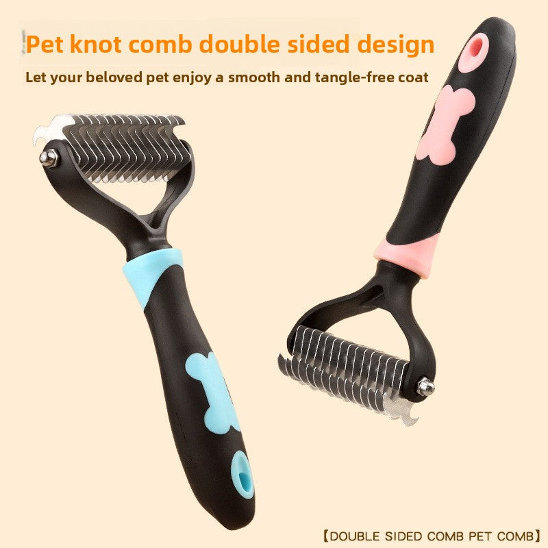 Dog Deshedding & Grooming Comb