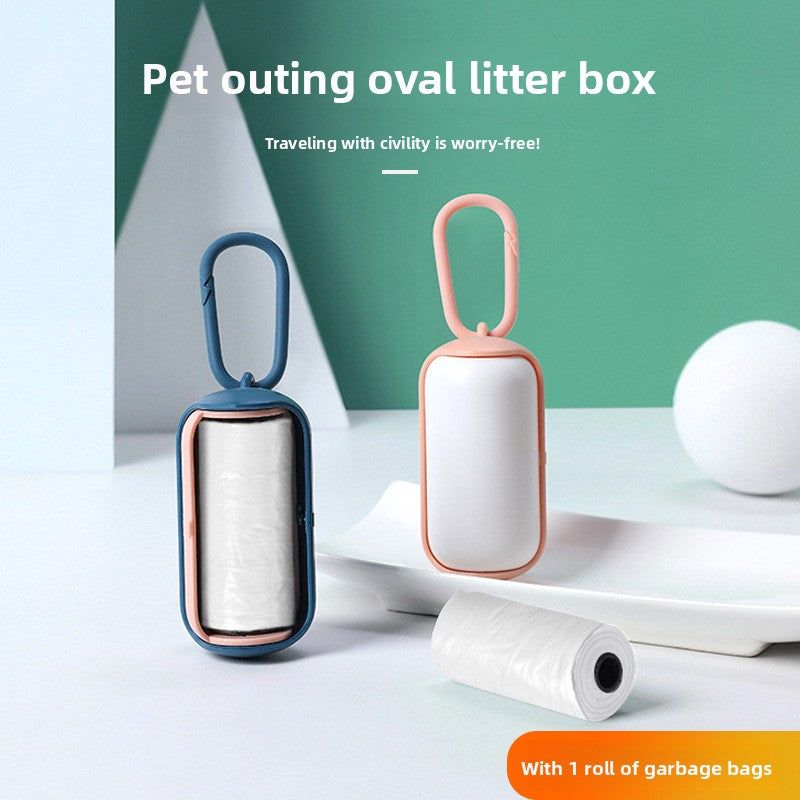 Dog Waste Bag Dispenser with Clip