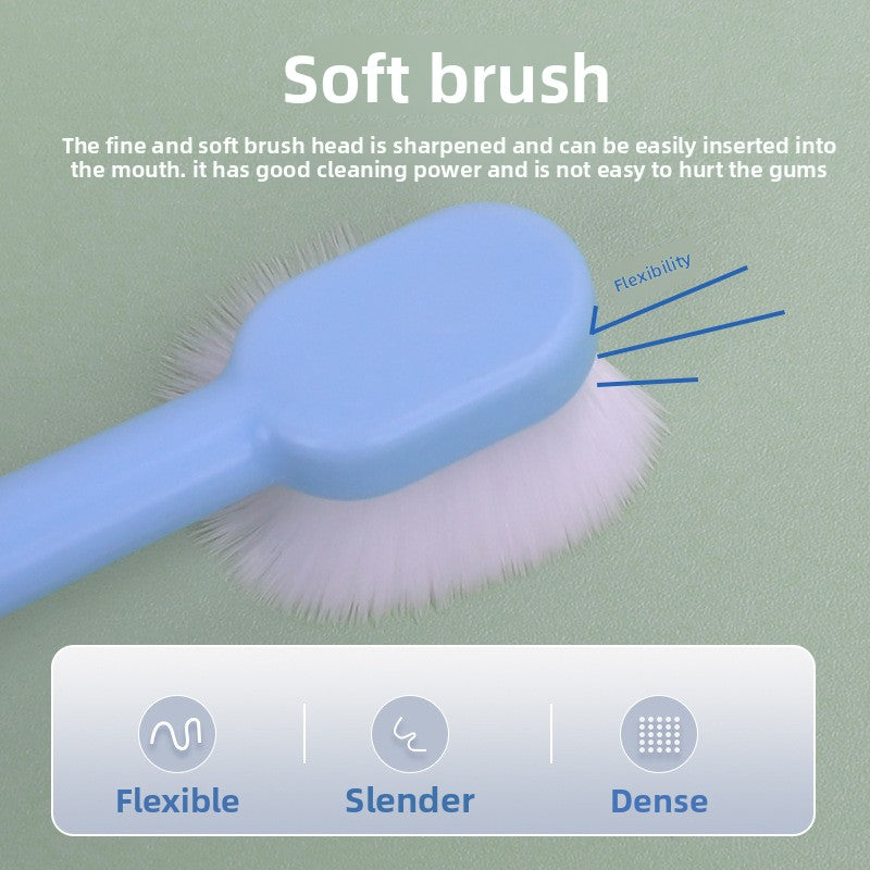 360° Soft-Bristle Pet Toothbrush