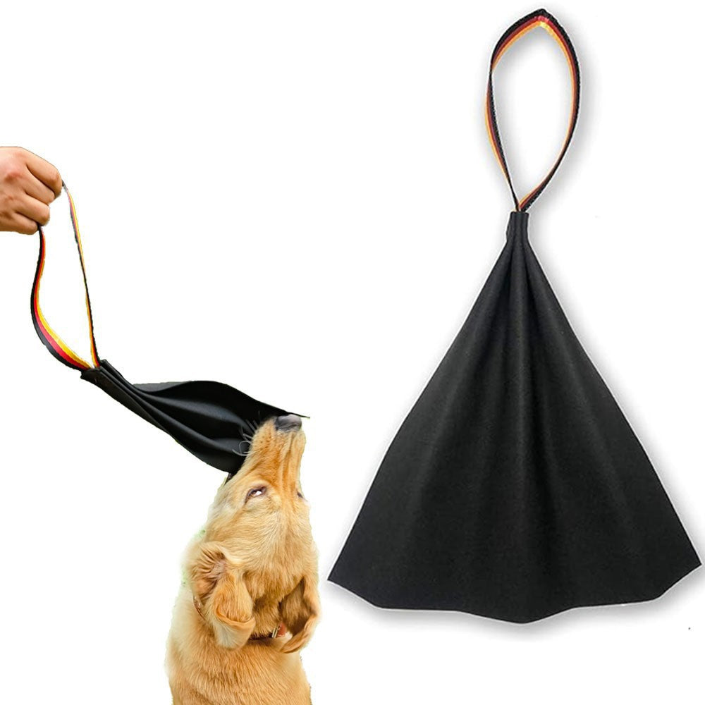 Leather Bite Training Tug Pad