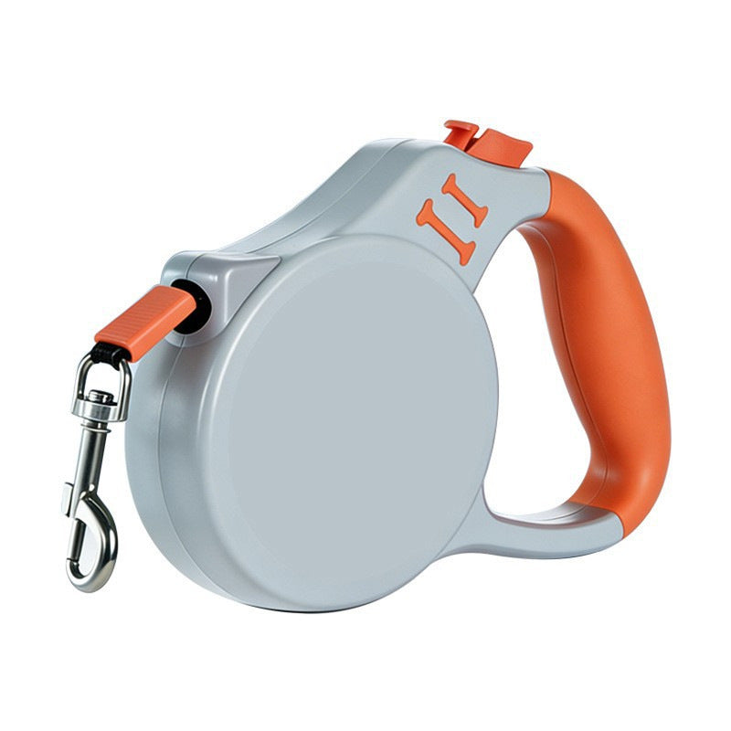 Shock-Absorbing Retractable Leash