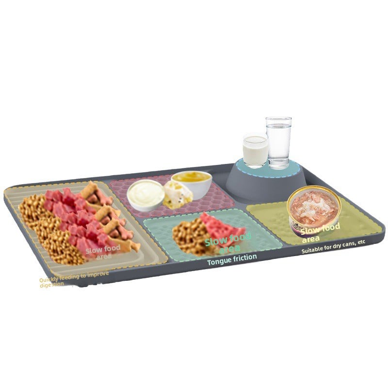 Silicone Dog Lick Mat with Suction Cups