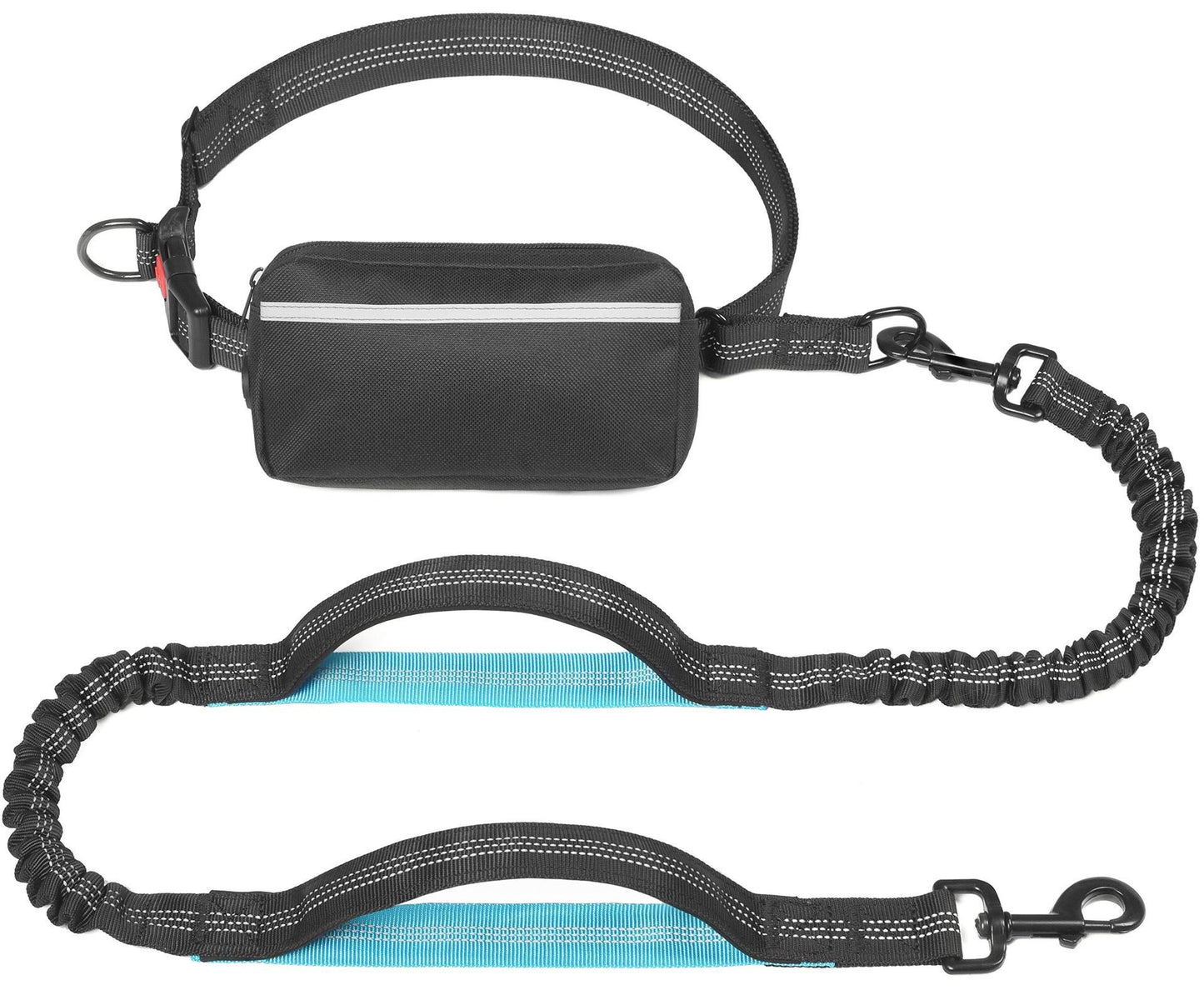 Reflective Hands-Free Dog Walking Leash