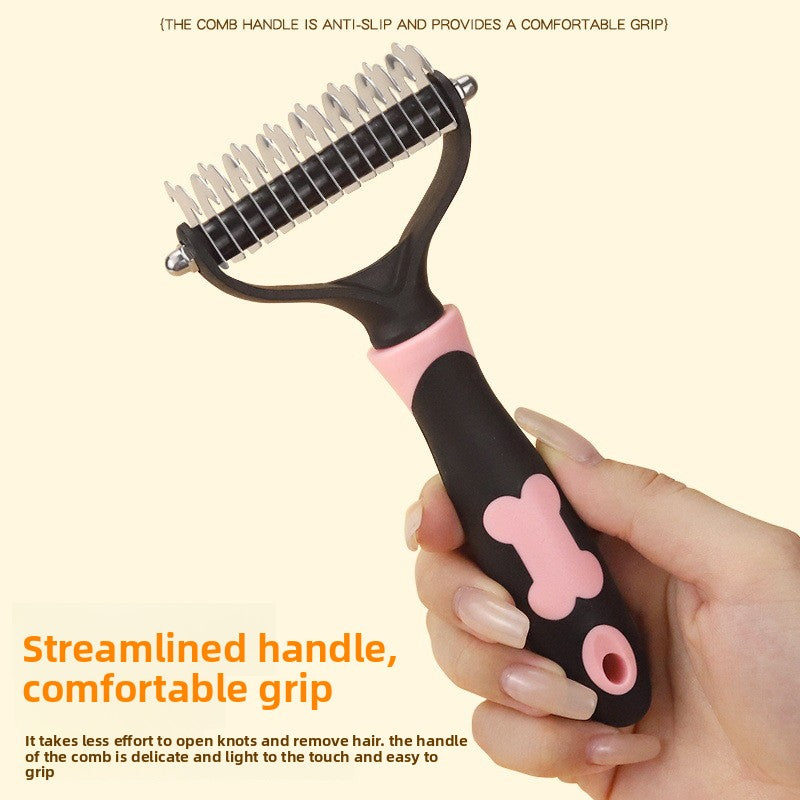 Dog Deshedding & Grooming Comb