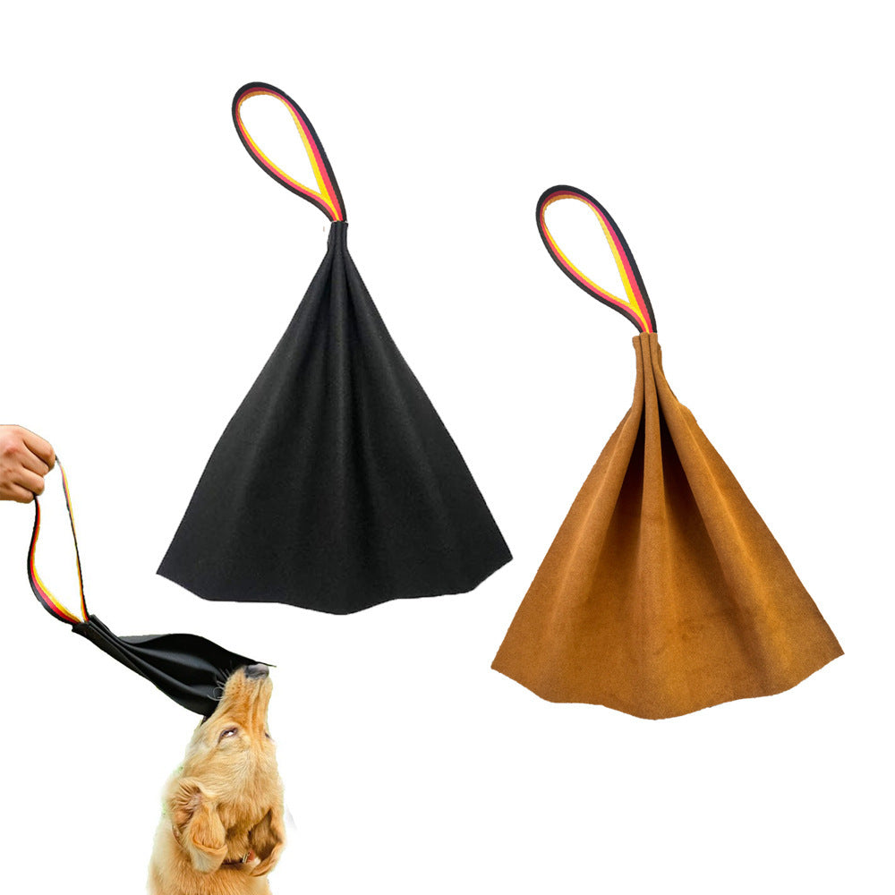 Leather Bite Training Tug Pad