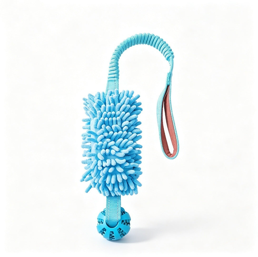 Plush Rope Squeaker Toy