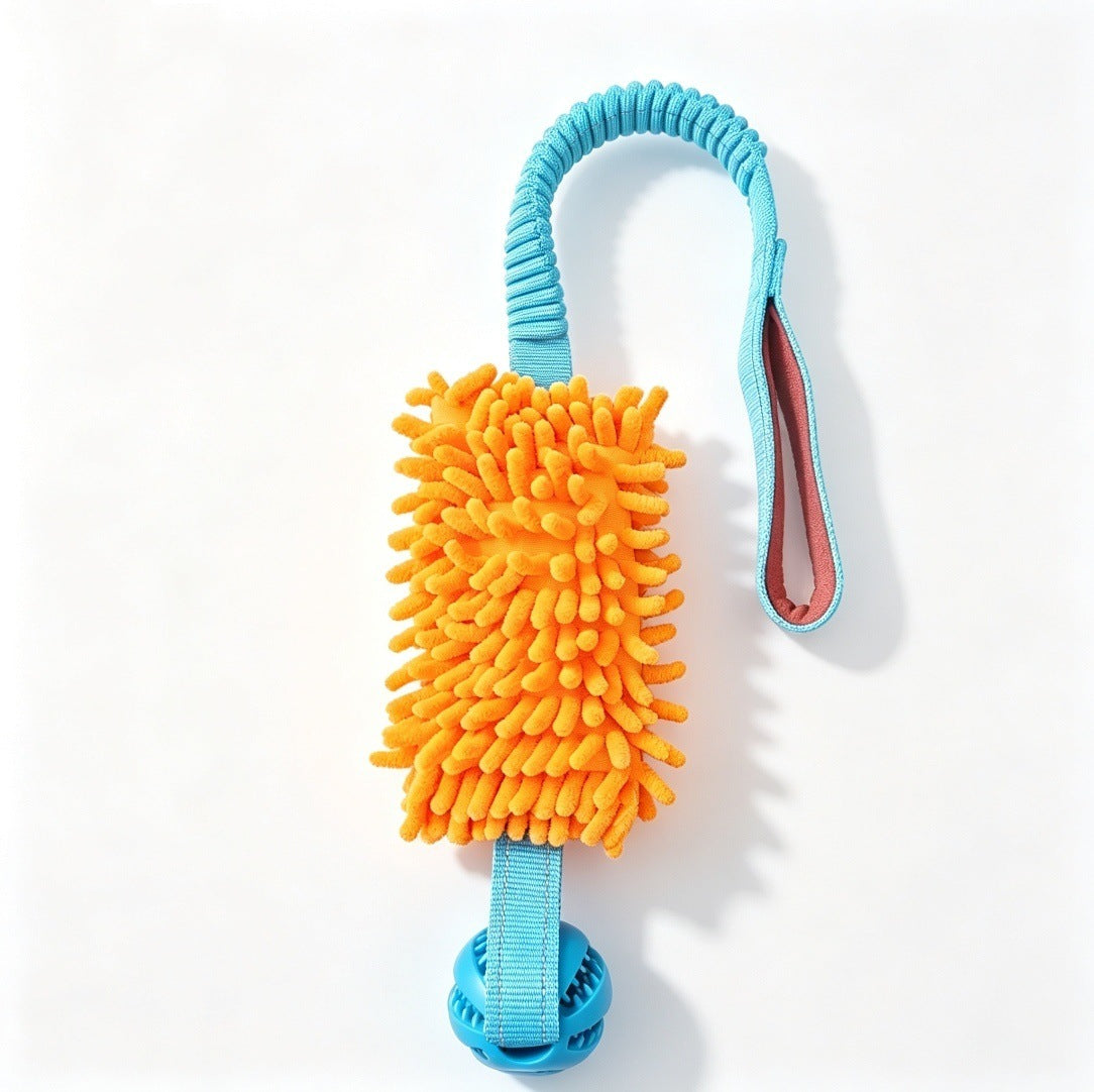 Plush Rope Squeaker Toy