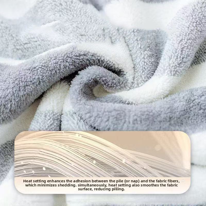 Quick-Dry Dog Bathrobe Towel