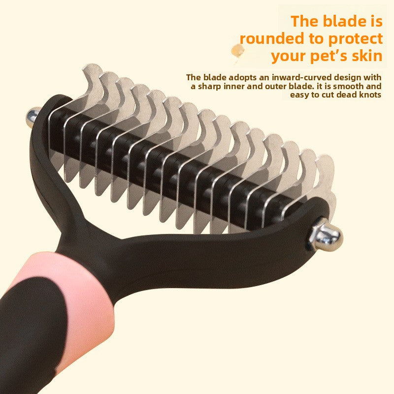 Dog Deshedding & Grooming Comb