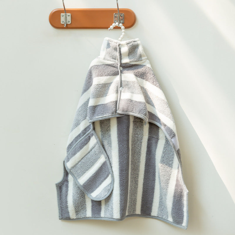 Quick-Dry Dog Bathrobe Towel