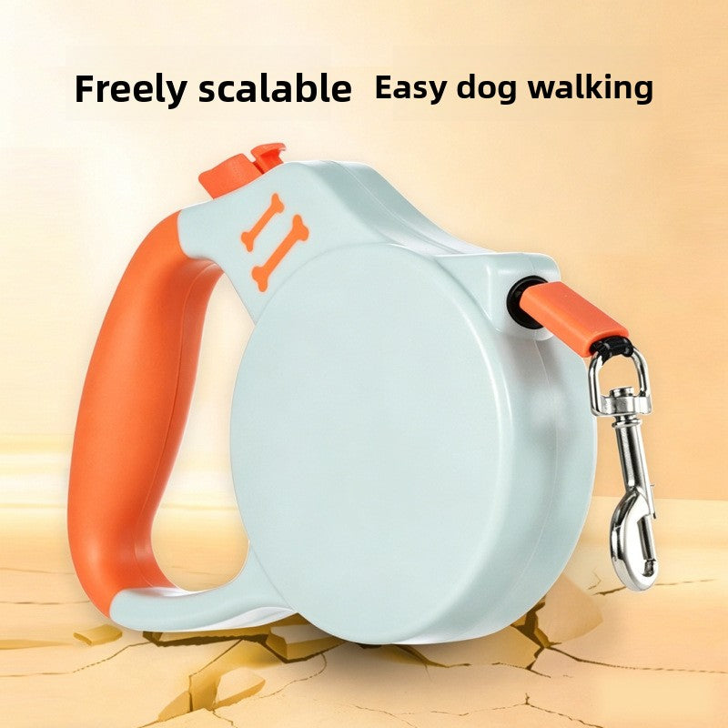 Shock-Absorbing Retractable Leash