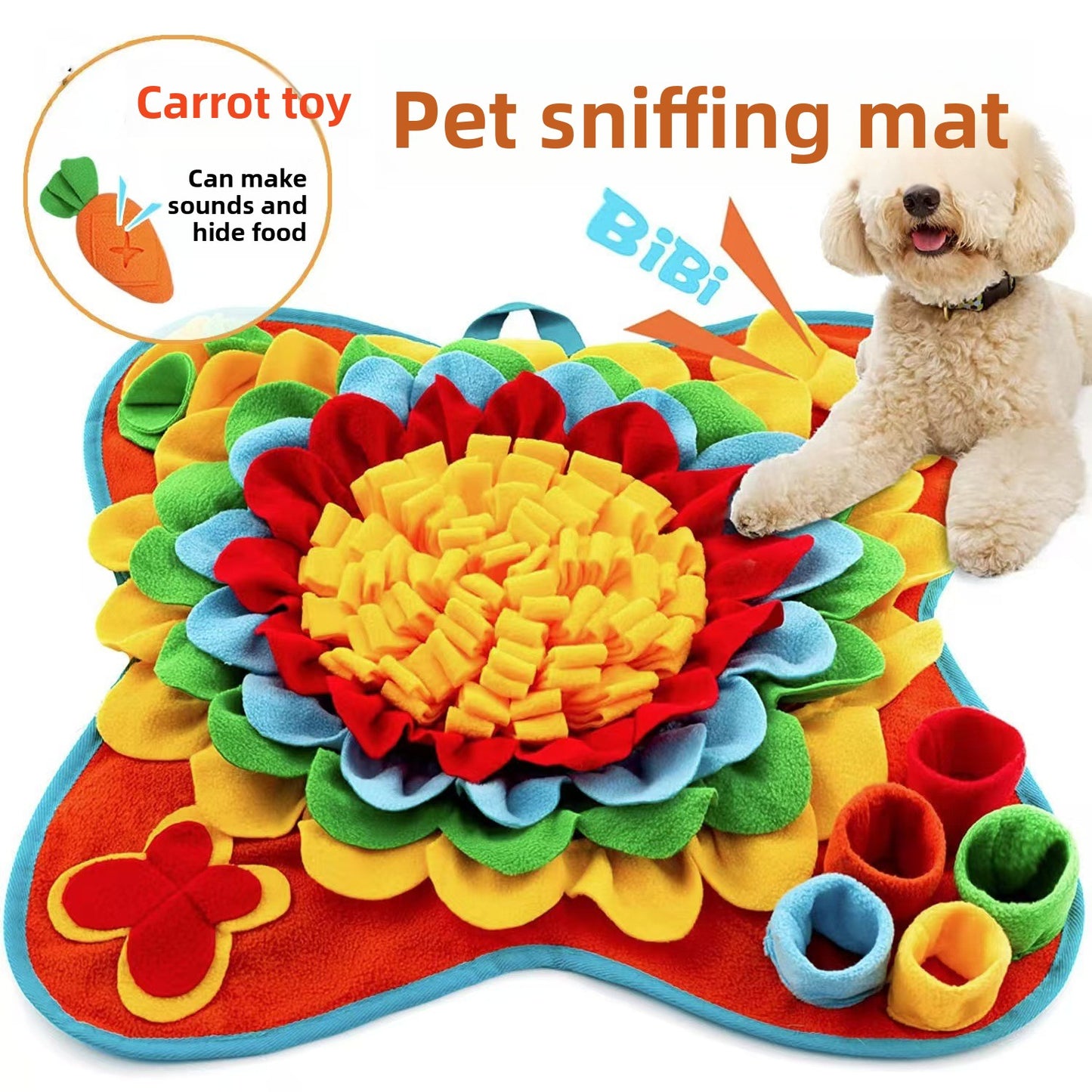 Sunflower Snuffle Toy