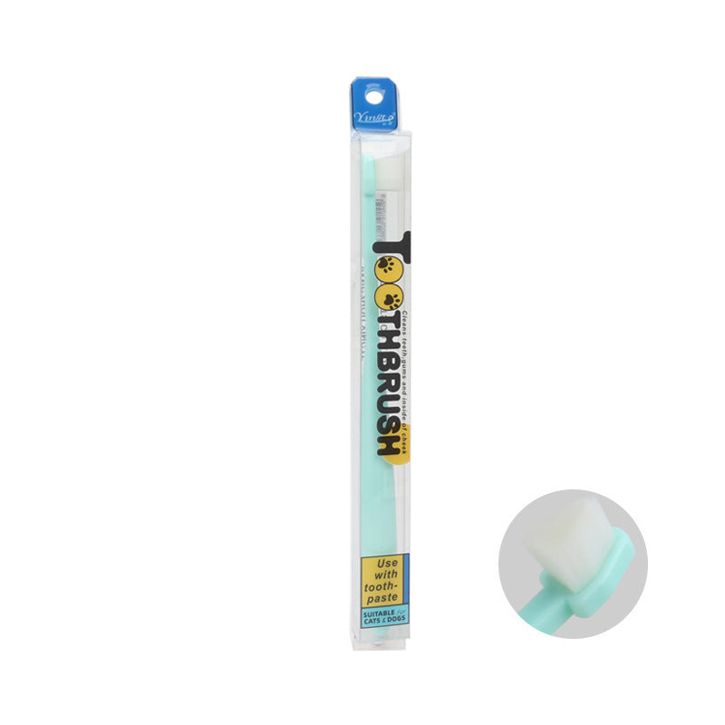 360° Soft-Bristle Pet Toothbrush
