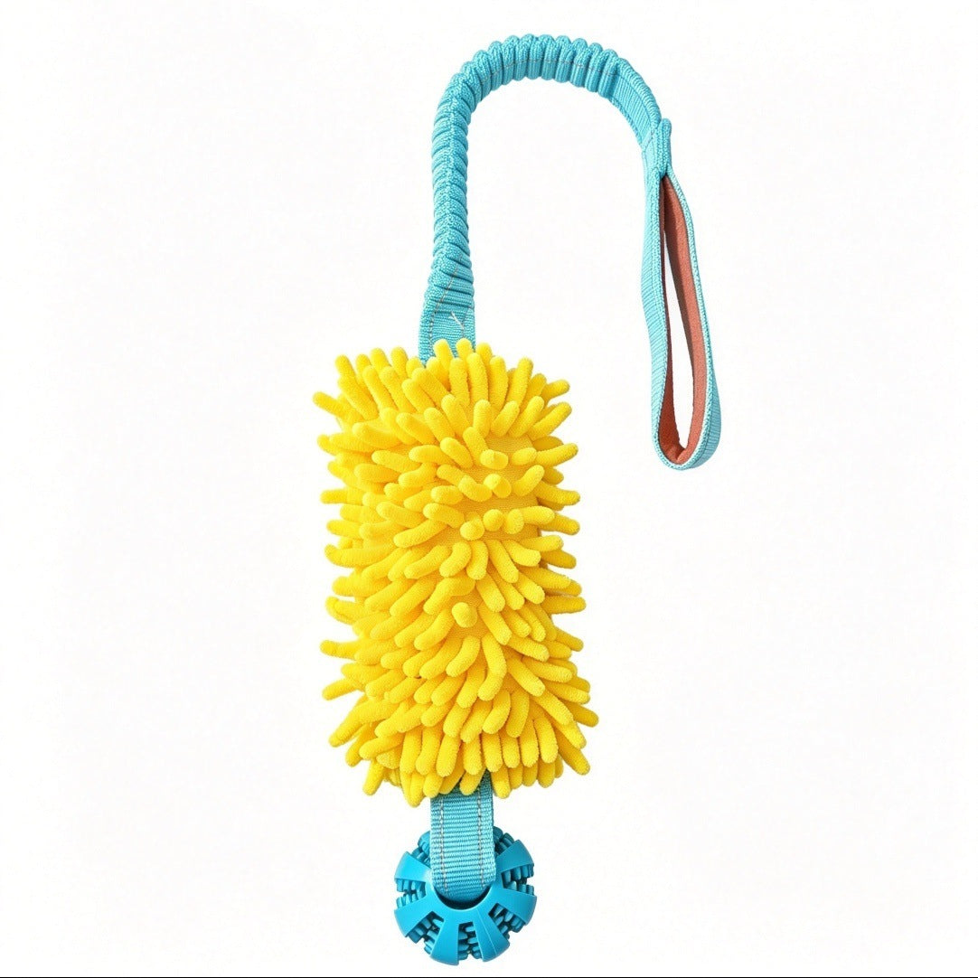 Plush Rope Squeaker Toy