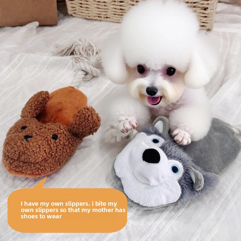 Realistic Plush Squeaker Toy