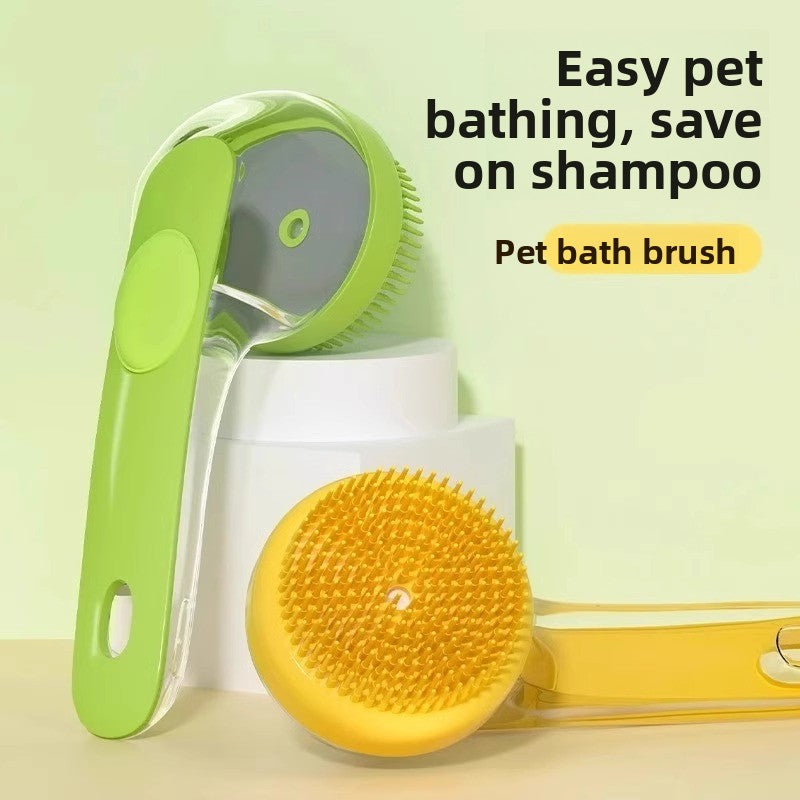 Silicone Dog Shampoo Brush