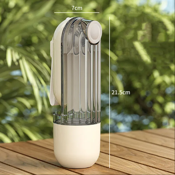2-in-1 Dog Travel Water Bottle