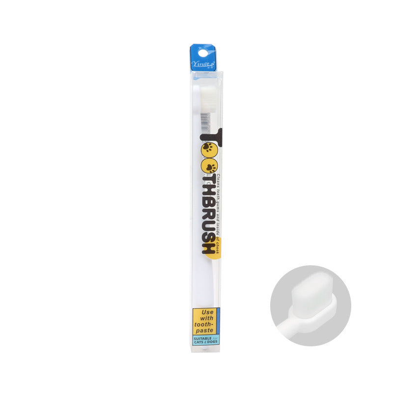 360° Soft-Bristle Pet Toothbrush