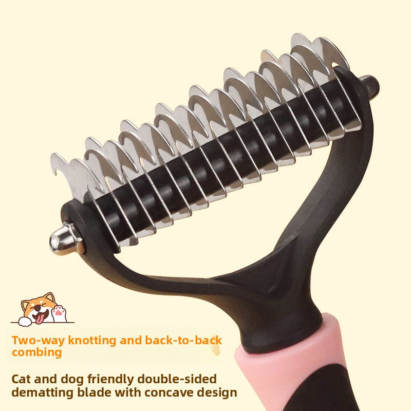 Dog Deshedding & Grooming Comb