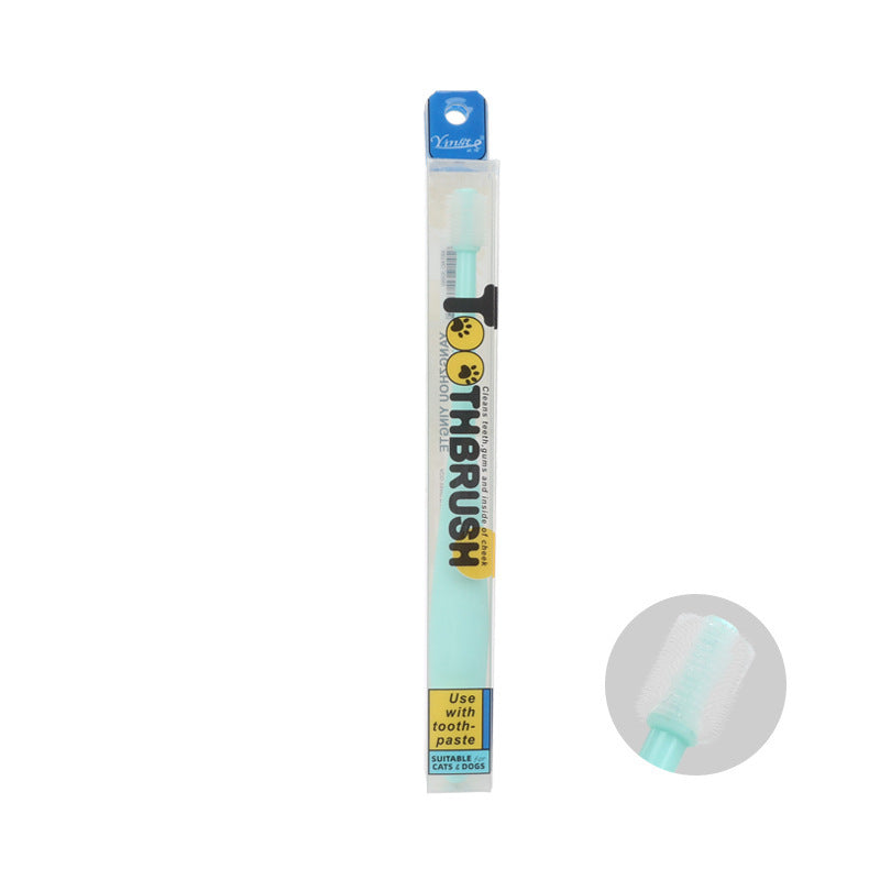 360° Soft-Bristle Pet Toothbrush