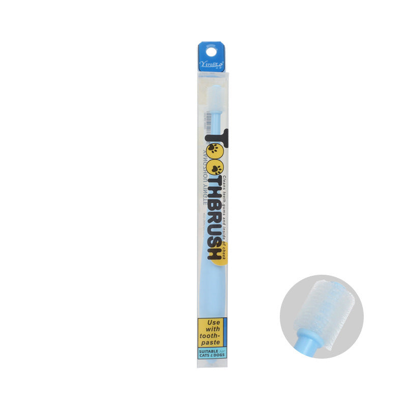 360° Soft-Bristle Pet Toothbrush