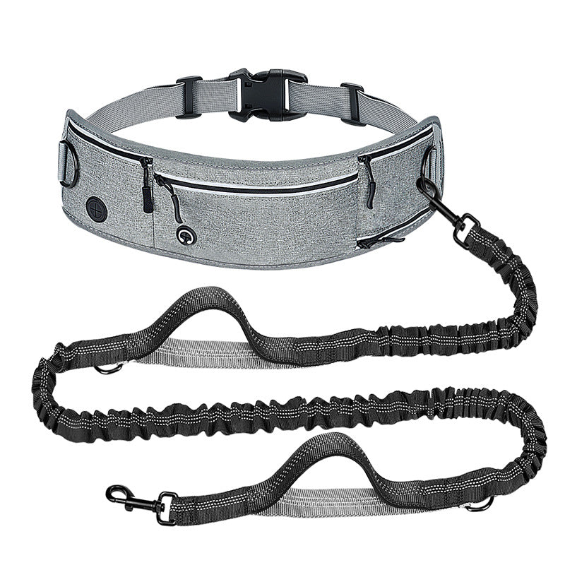 Hands-Free Leash with Waist Bag