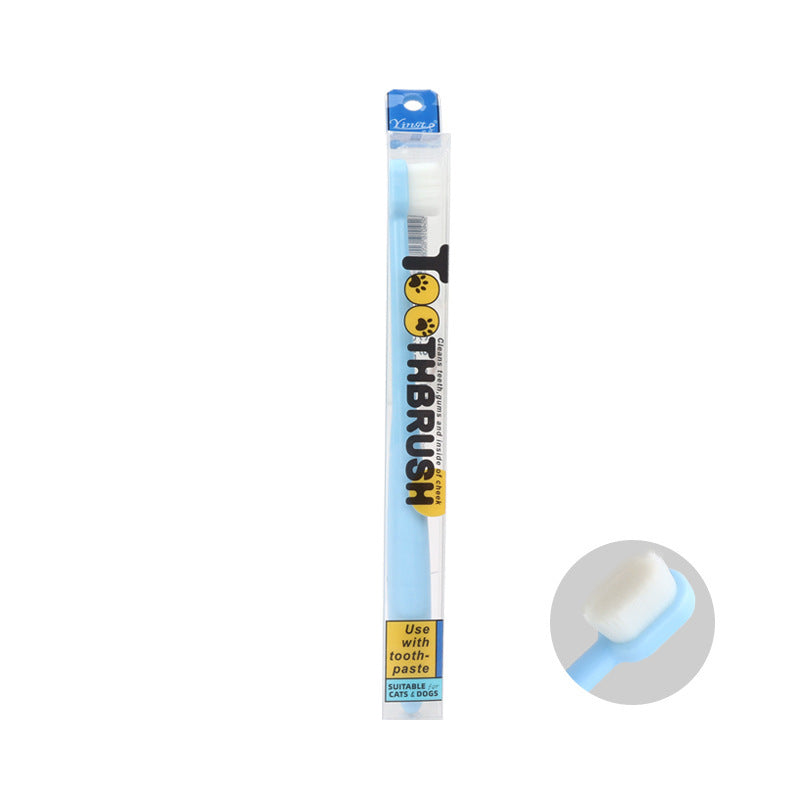 360° Soft-Bristle Pet Toothbrush