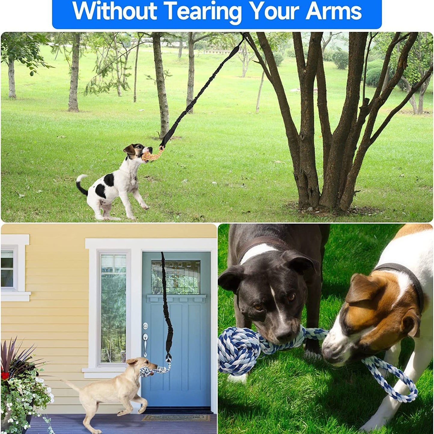 Interactive Door Tug Rope Toy
