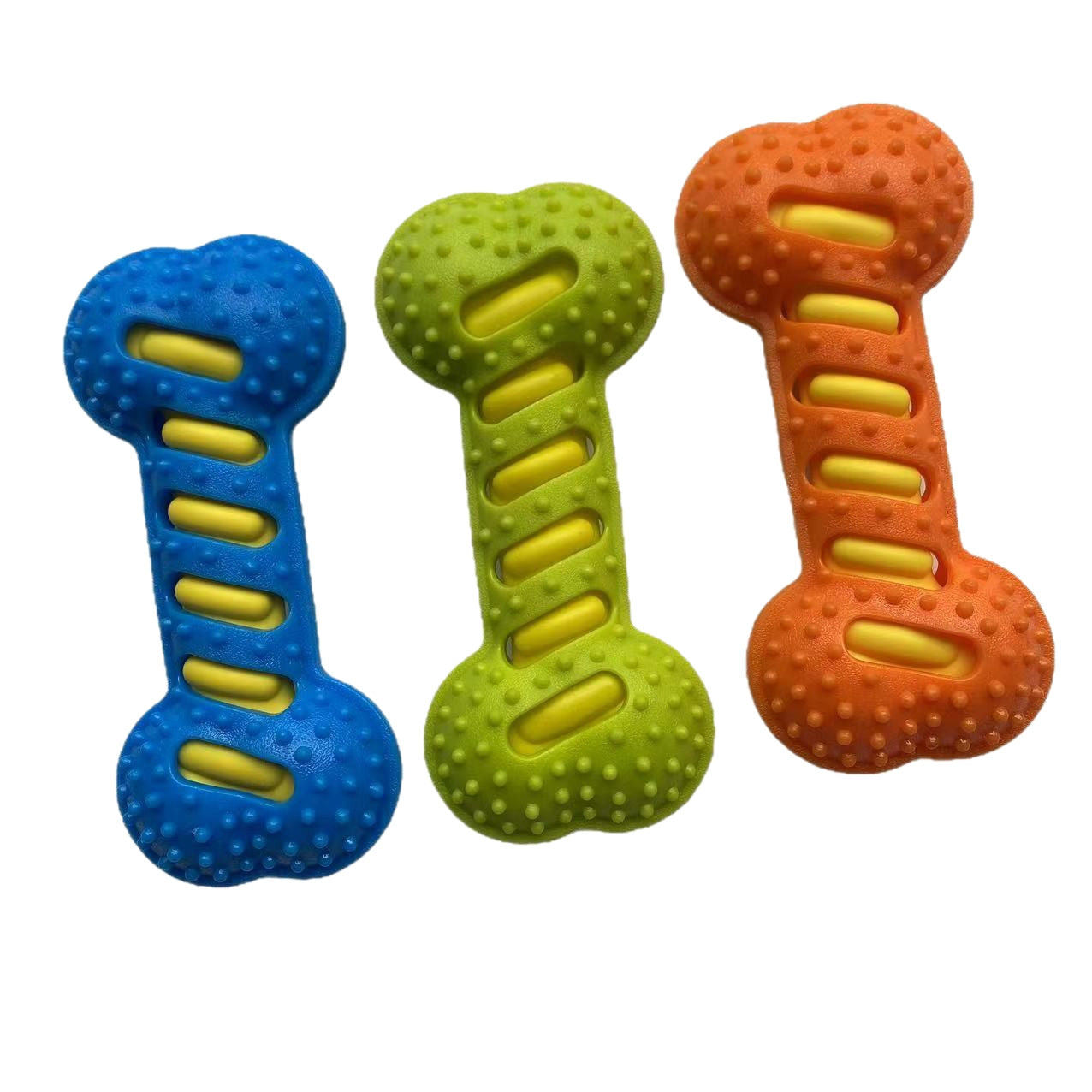 Durable Squeaky Bone Chew Toy