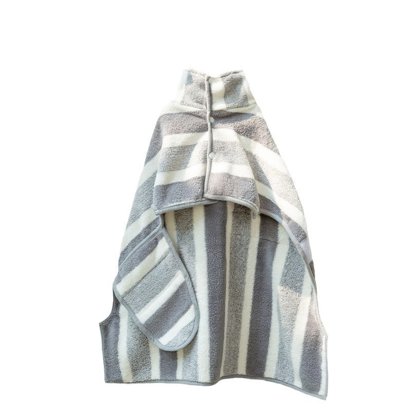 Quick-Dry Dog Bathrobe Towel