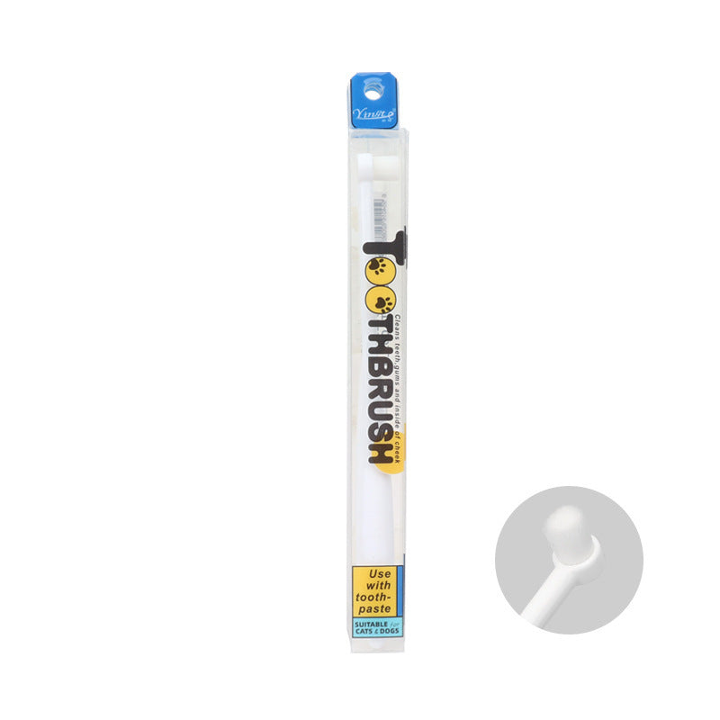 360° Soft-Bristle Pet Toothbrush