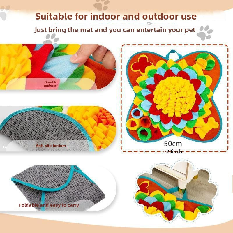 Sunflower Snuffle Toy