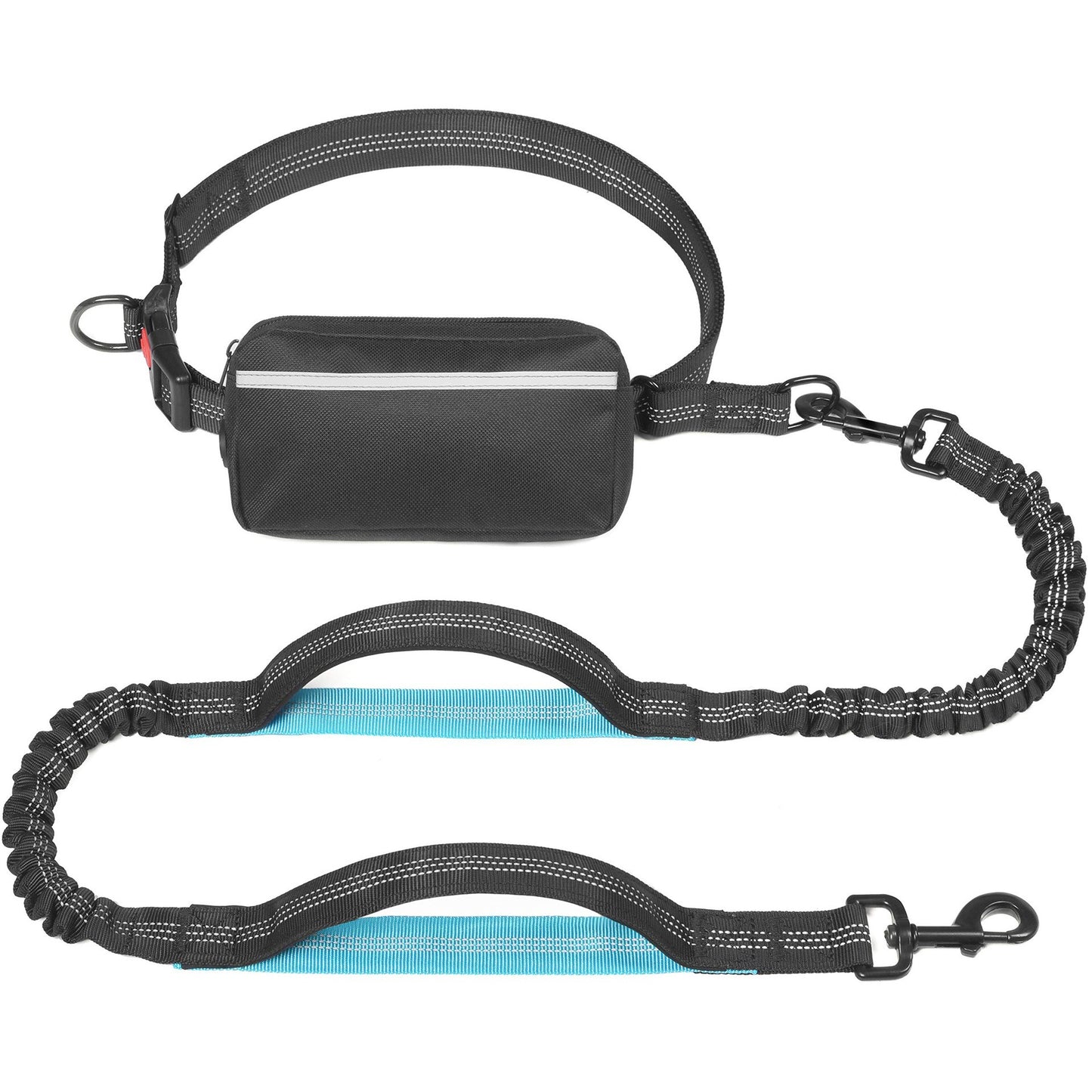 Reflective Hands-Free Dog Walking Leash