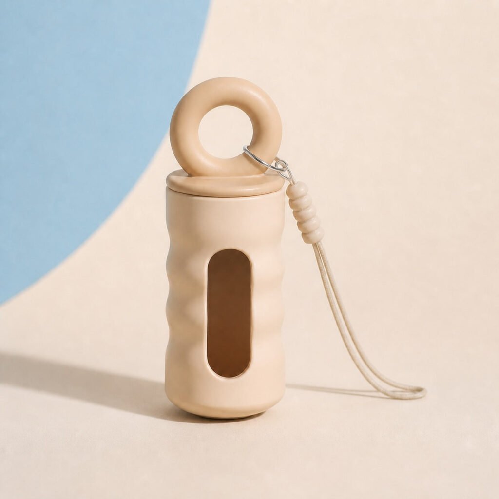 Dog Waste Bag Dispenser & Refill Sets - Dispenser Only — Beige