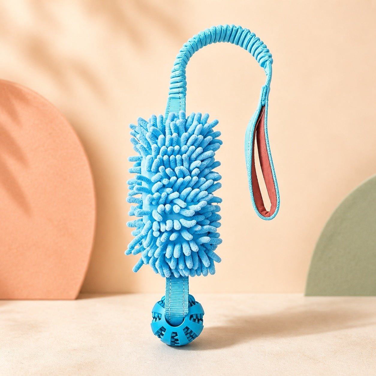 Plush Rope Tug Toy with Ball - Image 5