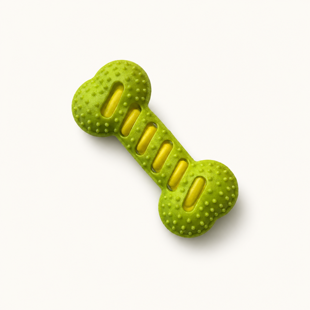 Textured Squeaky Bone Toy