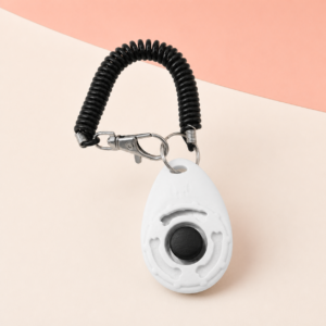 Dog Training Clicker - White
