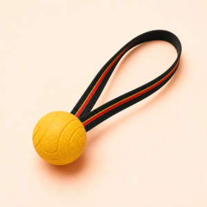 Dog Tug Ball with Handle